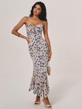 Robe d'été à bretelles harmonie