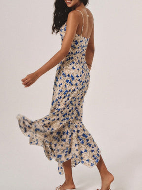 Robe d'été à motifs floraux nuage