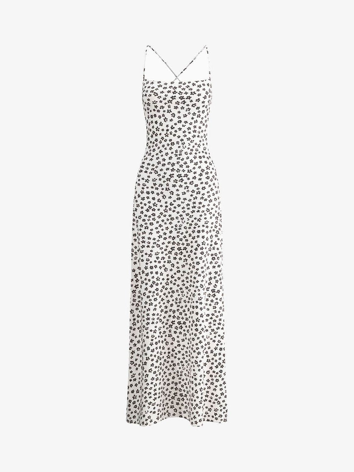Robe longue imprimé floral summer