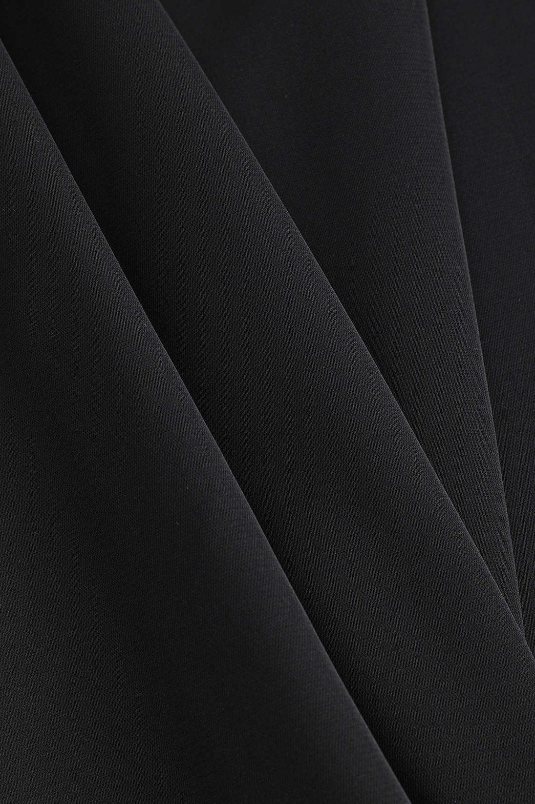 Robe longue dos nu noire détail tissu lune