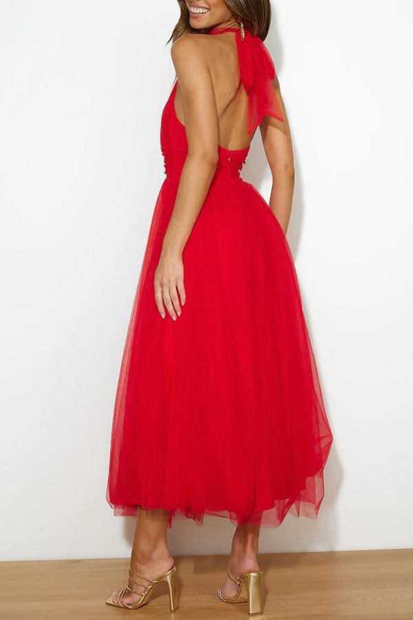 Robe longue élégante mélodie