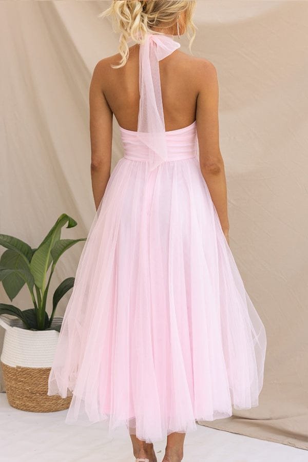 Robe de soirée col montant douceur