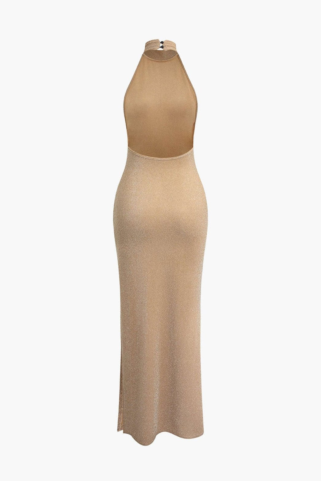 Robe de soirée dos nu glamour lune