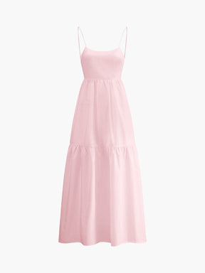 Robe longue noire fluide liberté