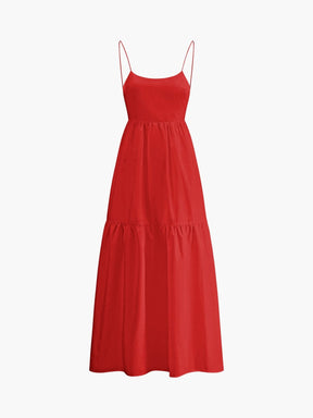 Robe longue noire détail voyage