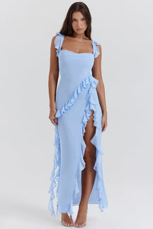 Robe de soirée longue fendue sweet