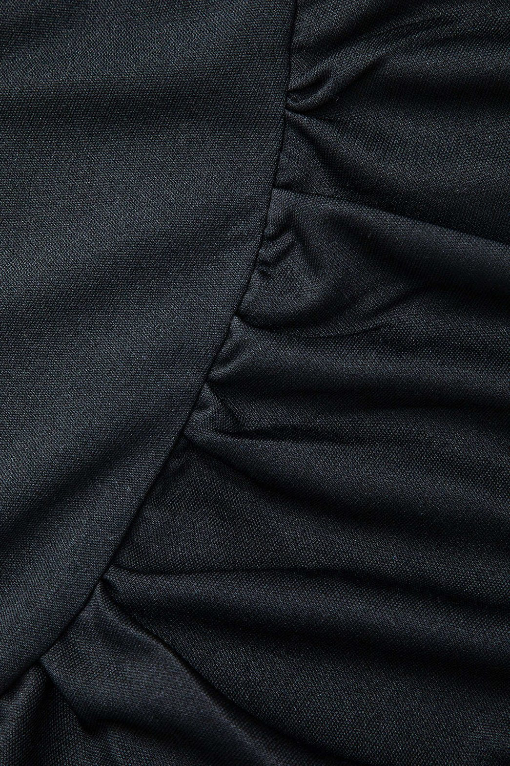 Robe moulante manches courtes velours