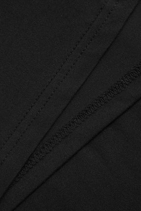 Robe longue patchwork détail tissu lune