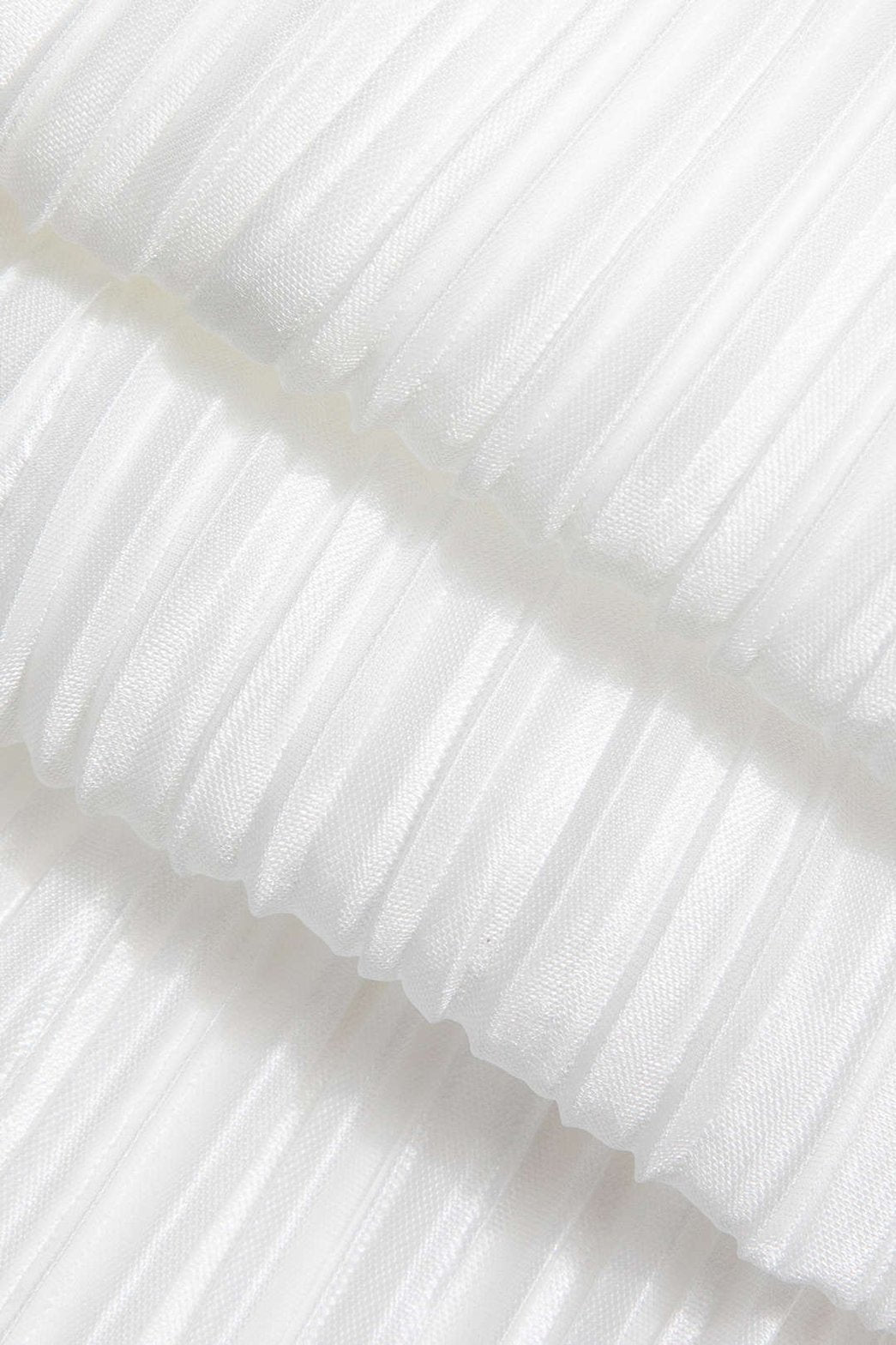 Robe longue plissée vue arrière lumière