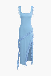 Robe longue rouge arc