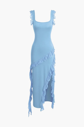 Robe longue rouge arc