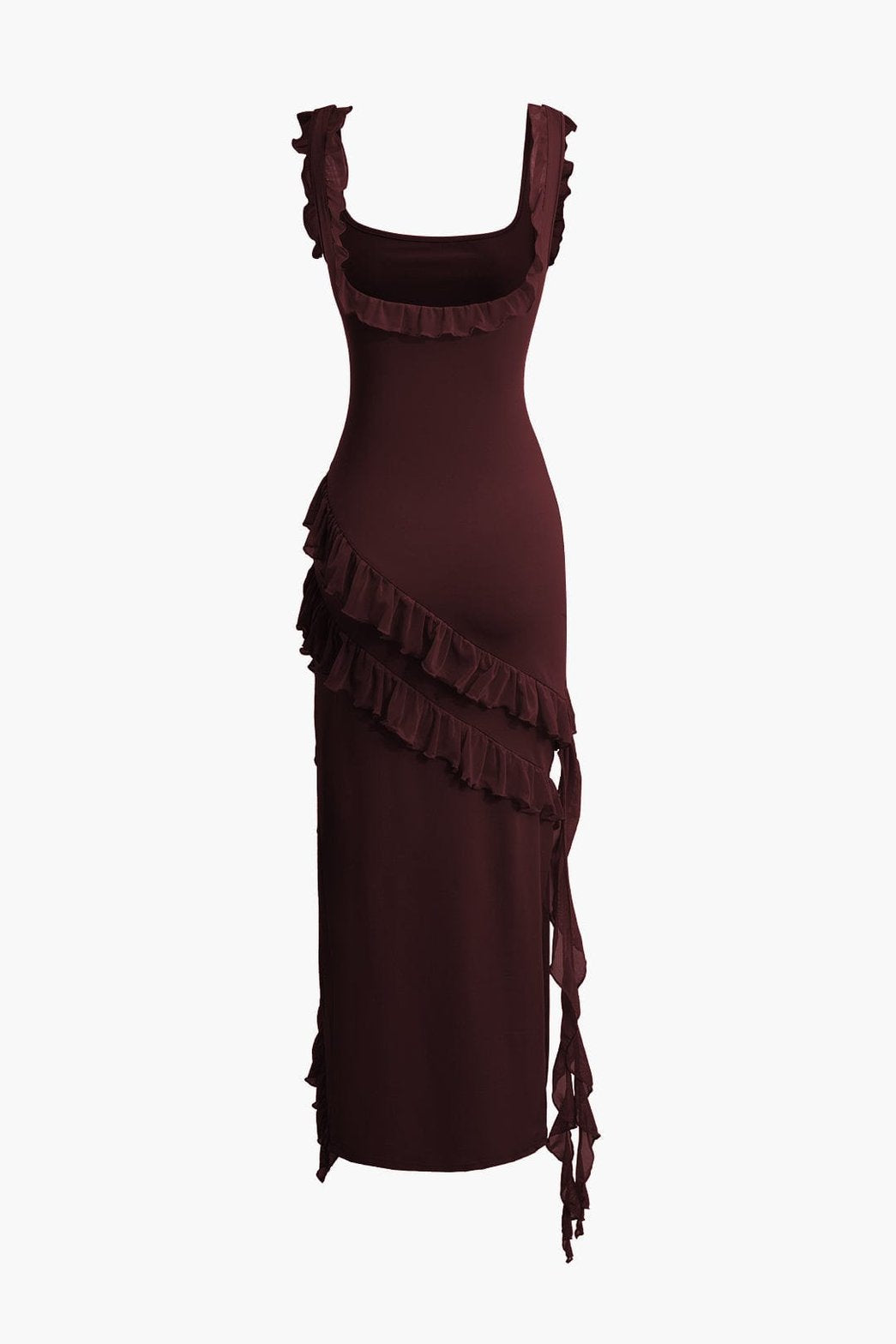 Robe élégante rouge nuage