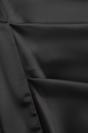 Détail du bustier robe satinée - Harmonie