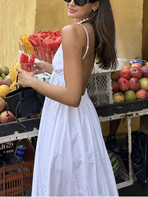 Robe longue décontractée été plage