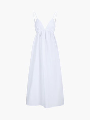Robe maxi dos ouvert vacances