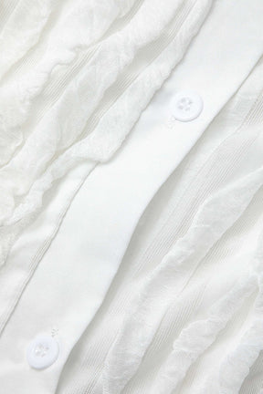 Robe longue noire détail coupe rosée