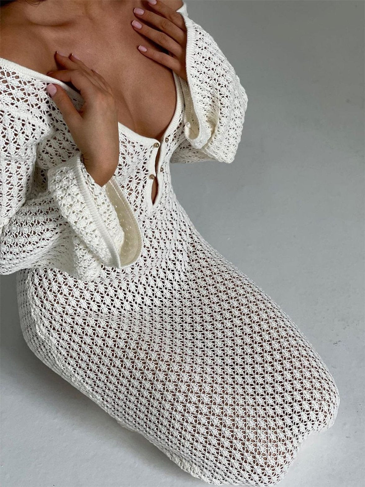 Robe maxi dos nu légèreté