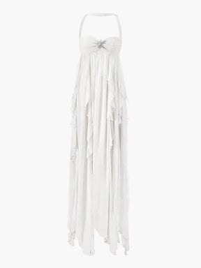 Robe longue sophistiquée lune