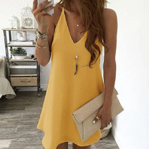 Robe d'été fluide en chiffon danse