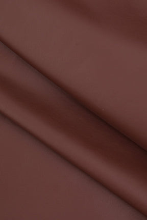 Robe moulante en simili cuir bordeaux tendance