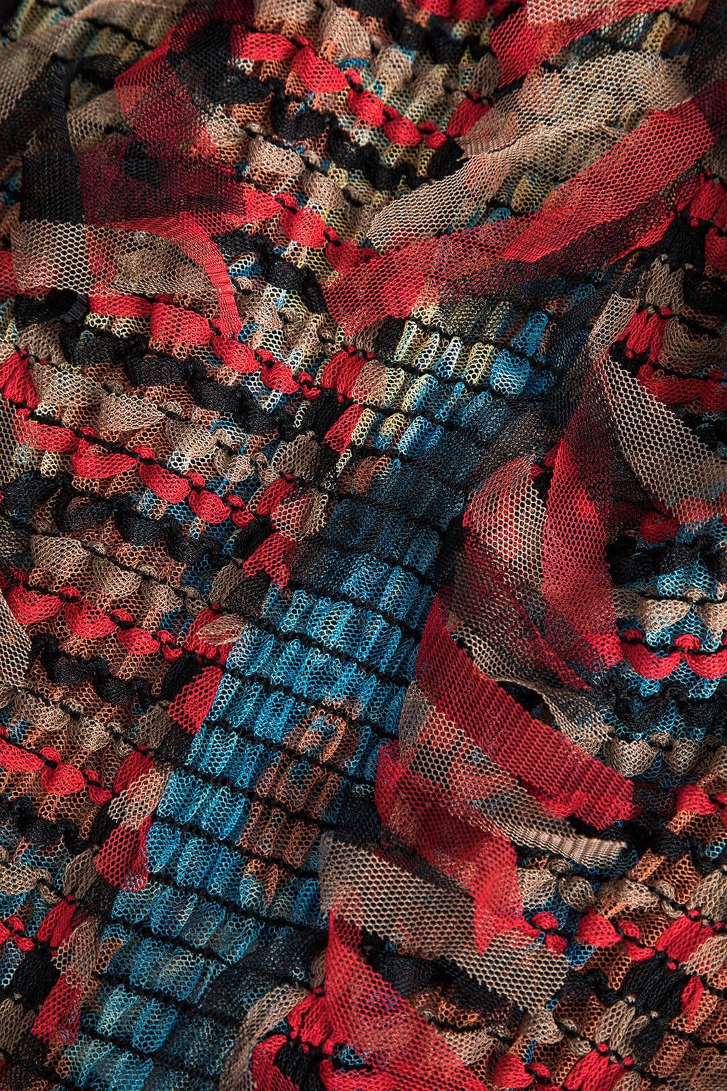 Robe midi asymétrique vue détaillée mer