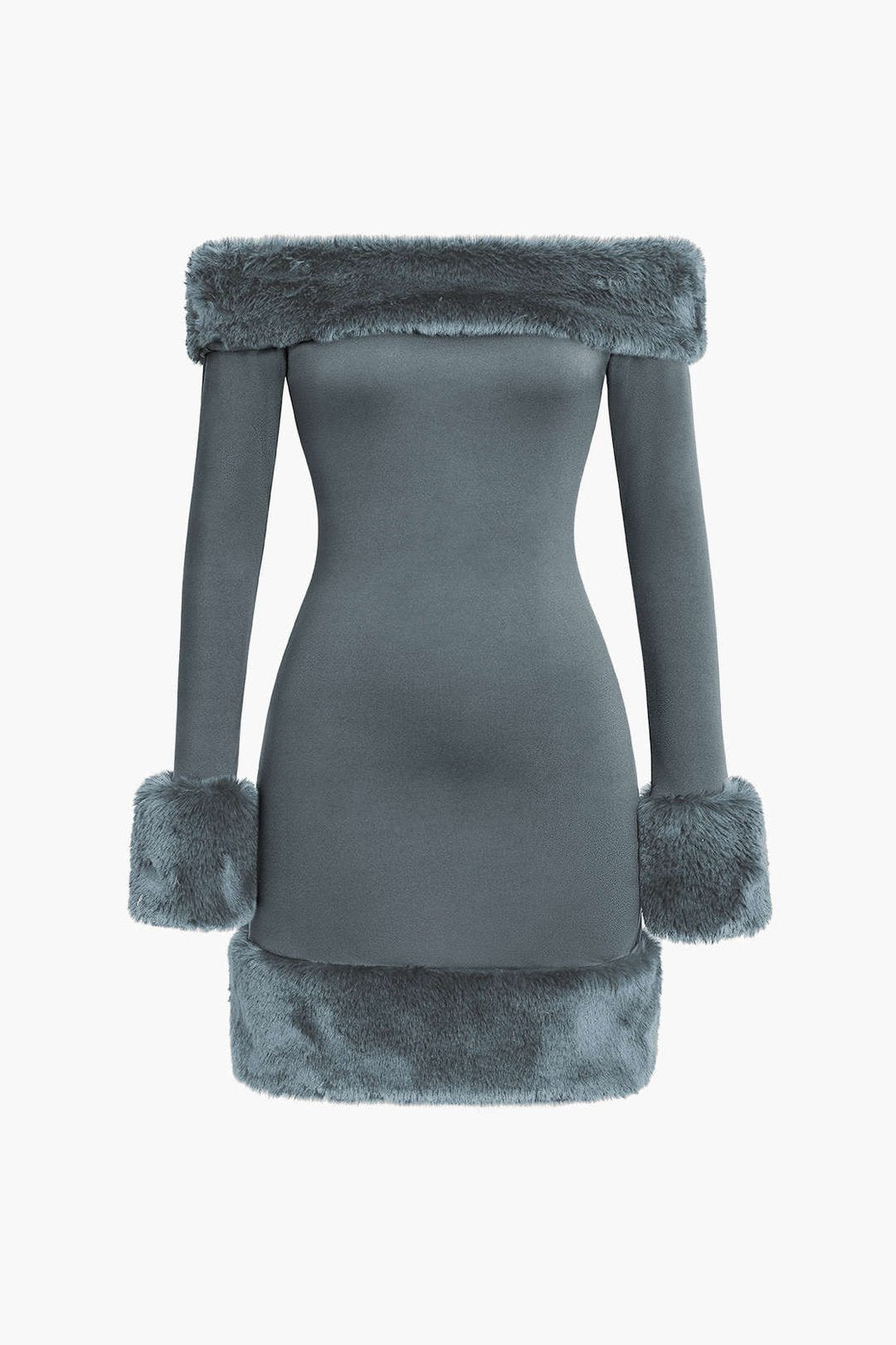 Robe midi noire vue ensemble gracieux