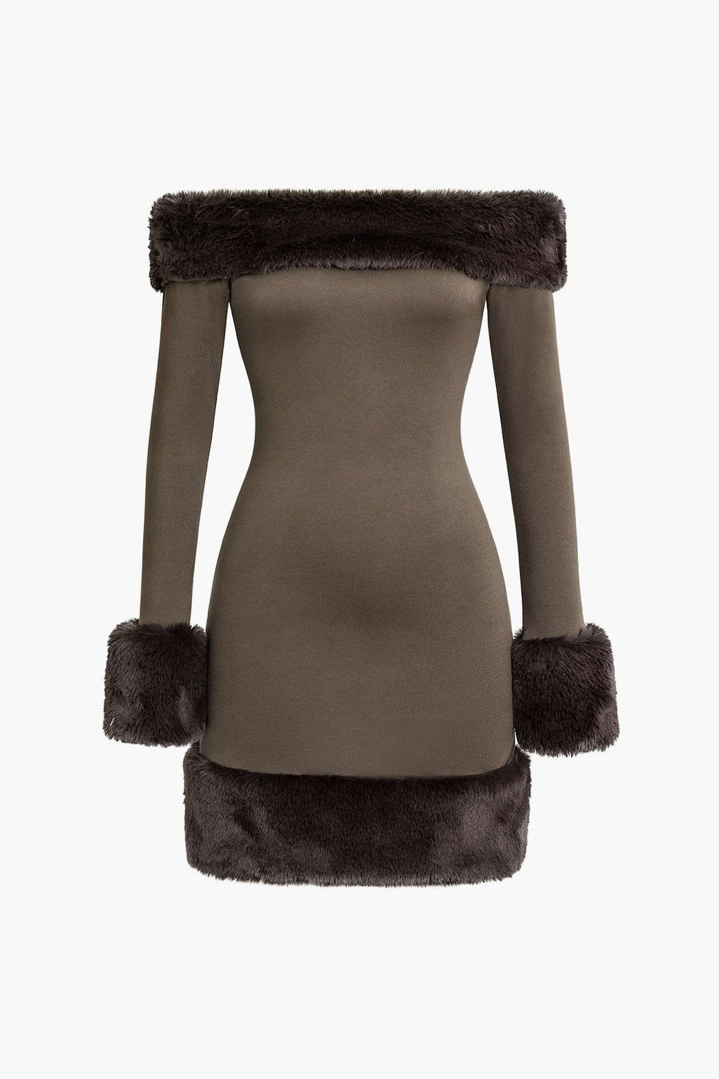 Robe midi noire détail dos charmant