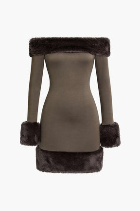 Robe midi noire détail dos charmant