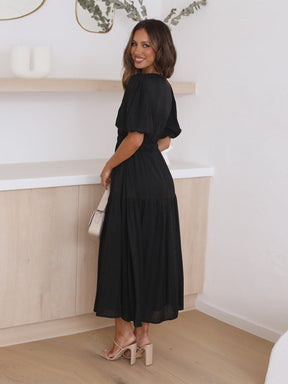 Robe midi plissée élégante rêve