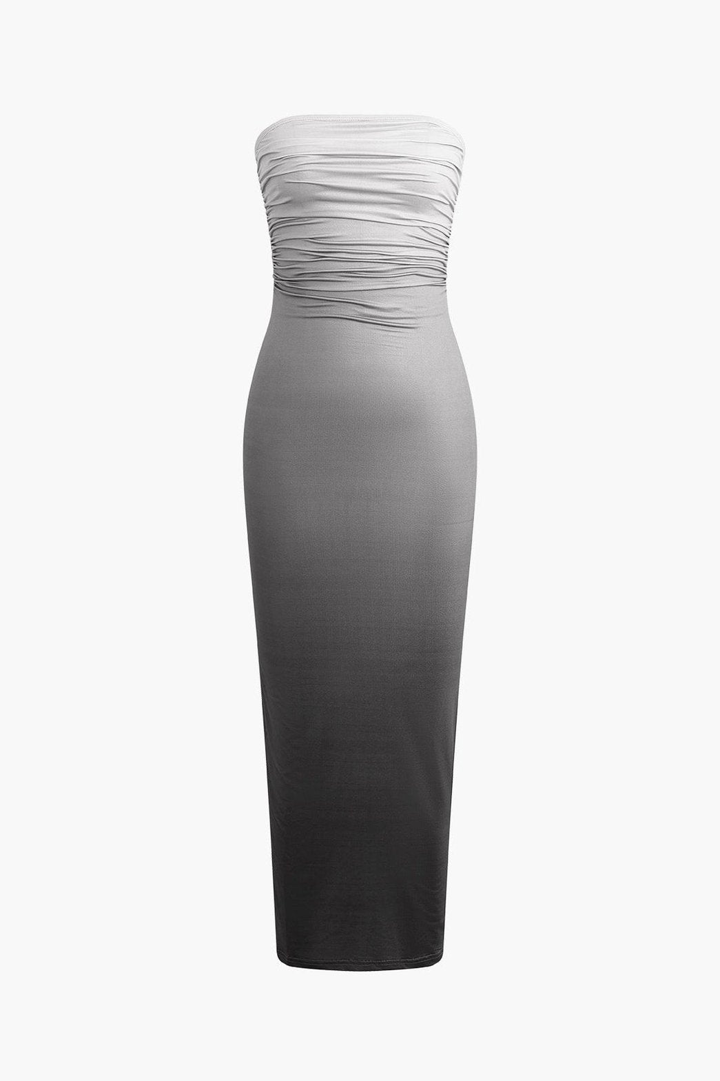 Robe bustier ajustée dégradée nuage