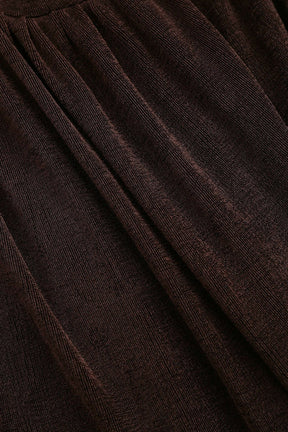 Robe mini zippée vue d'ensemble étoile
