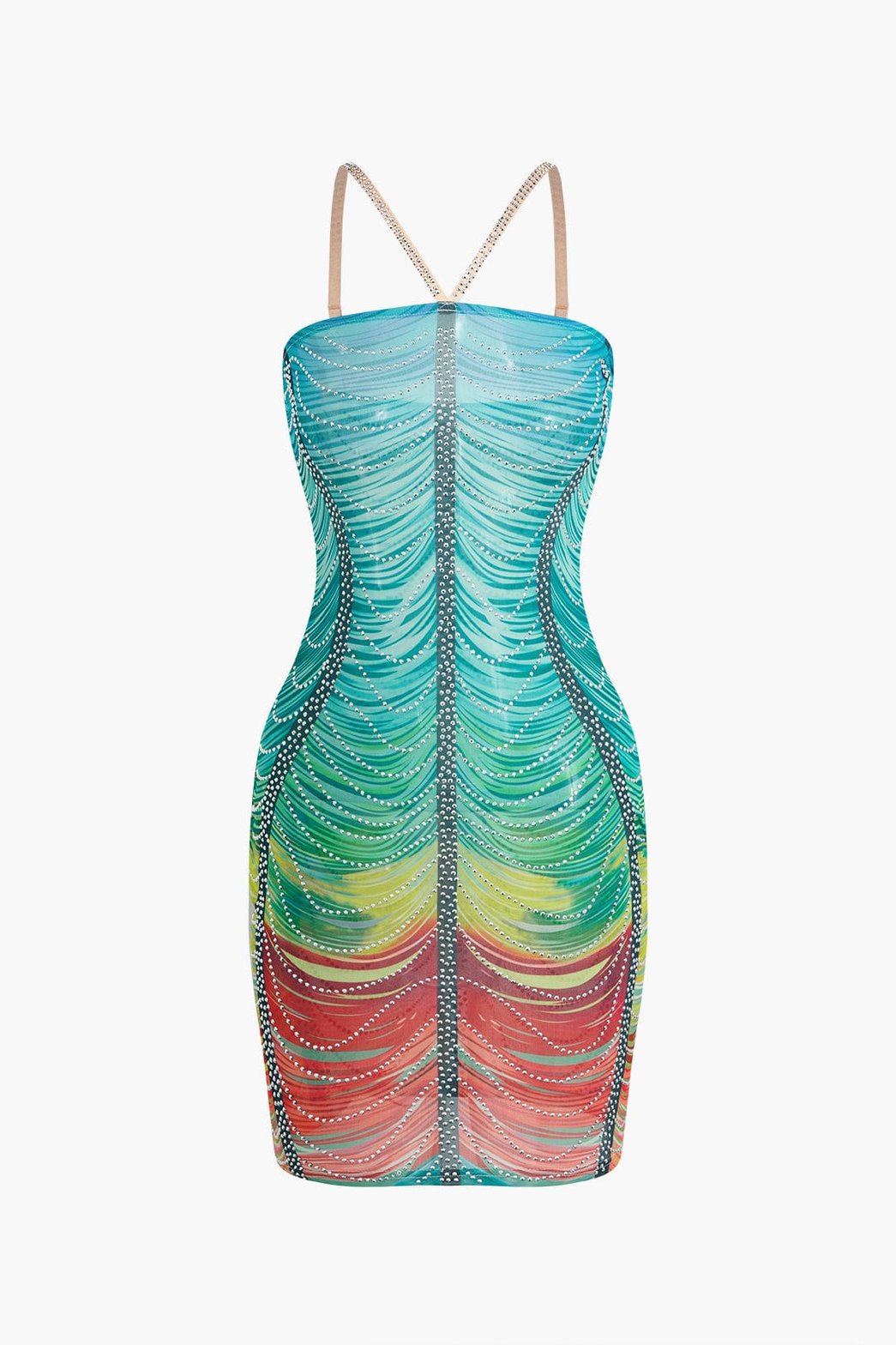 Détail du dégradé de couleurs perle