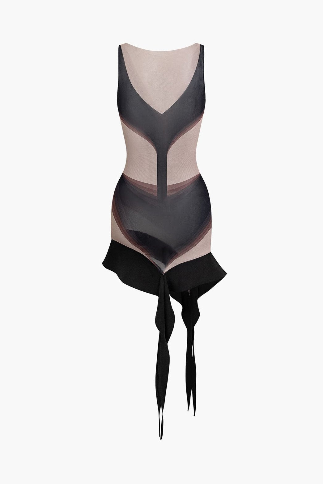 Robe moulante courte design moderne élégance