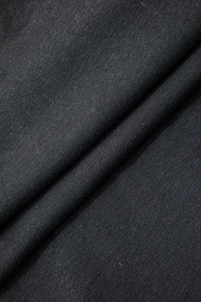 Robe fendue dos nu noire chic jersey