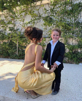 Robe élégante soirée lune
