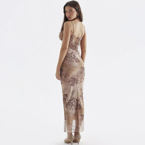 Robe moulante élégante vague