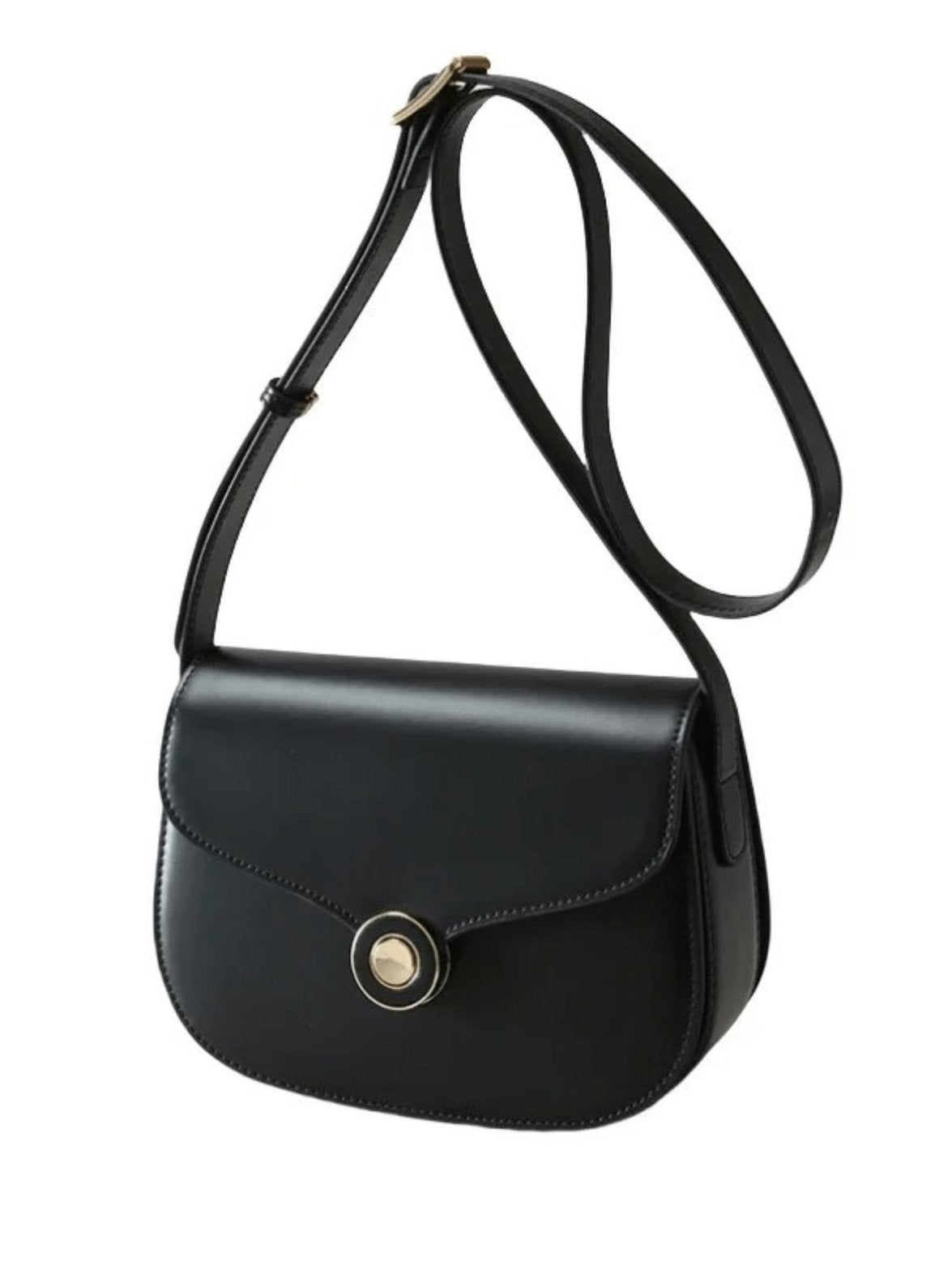 Sac bandoulière détail fermoir soleil