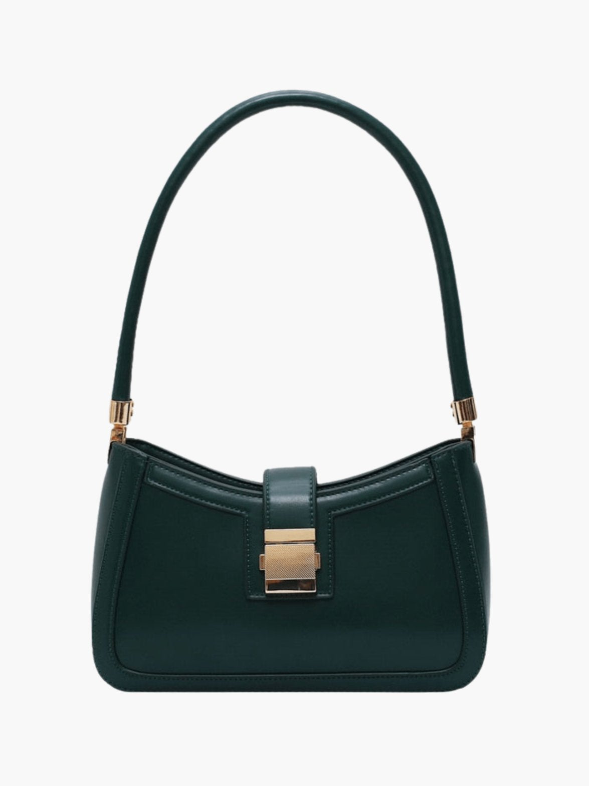 Sac noir vue de profil cristal