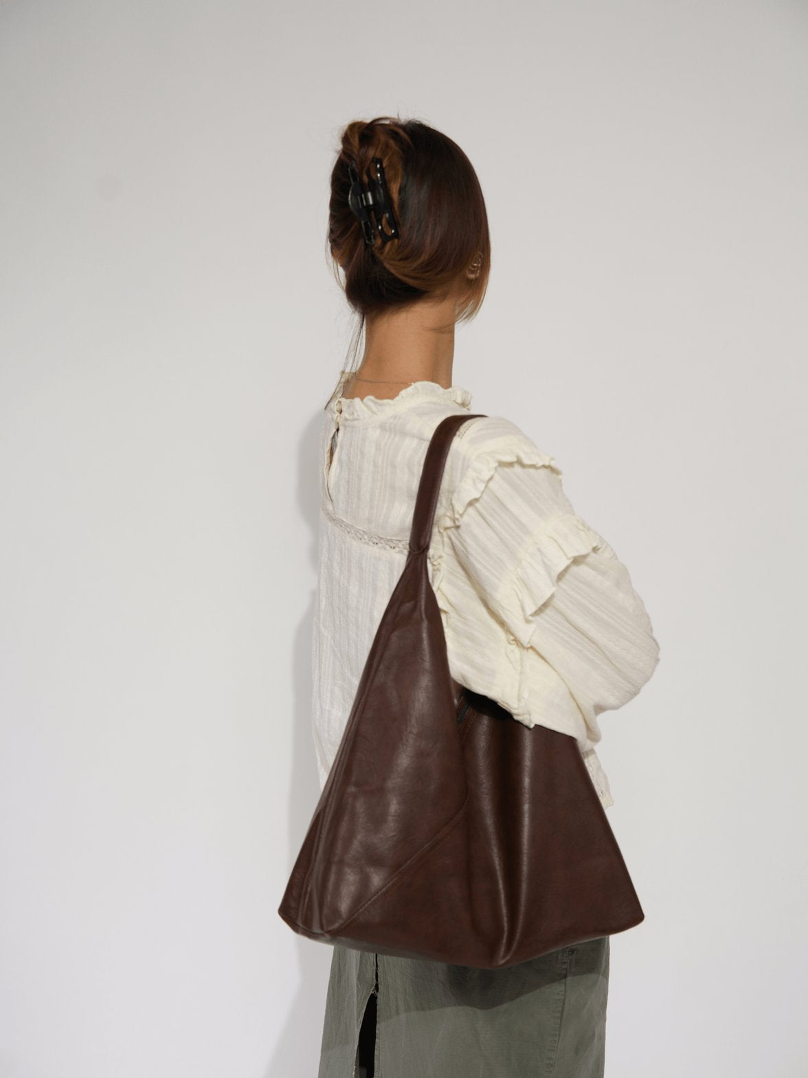 Détail de la couture cascade