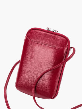 Détail texture cuir sac noir vague