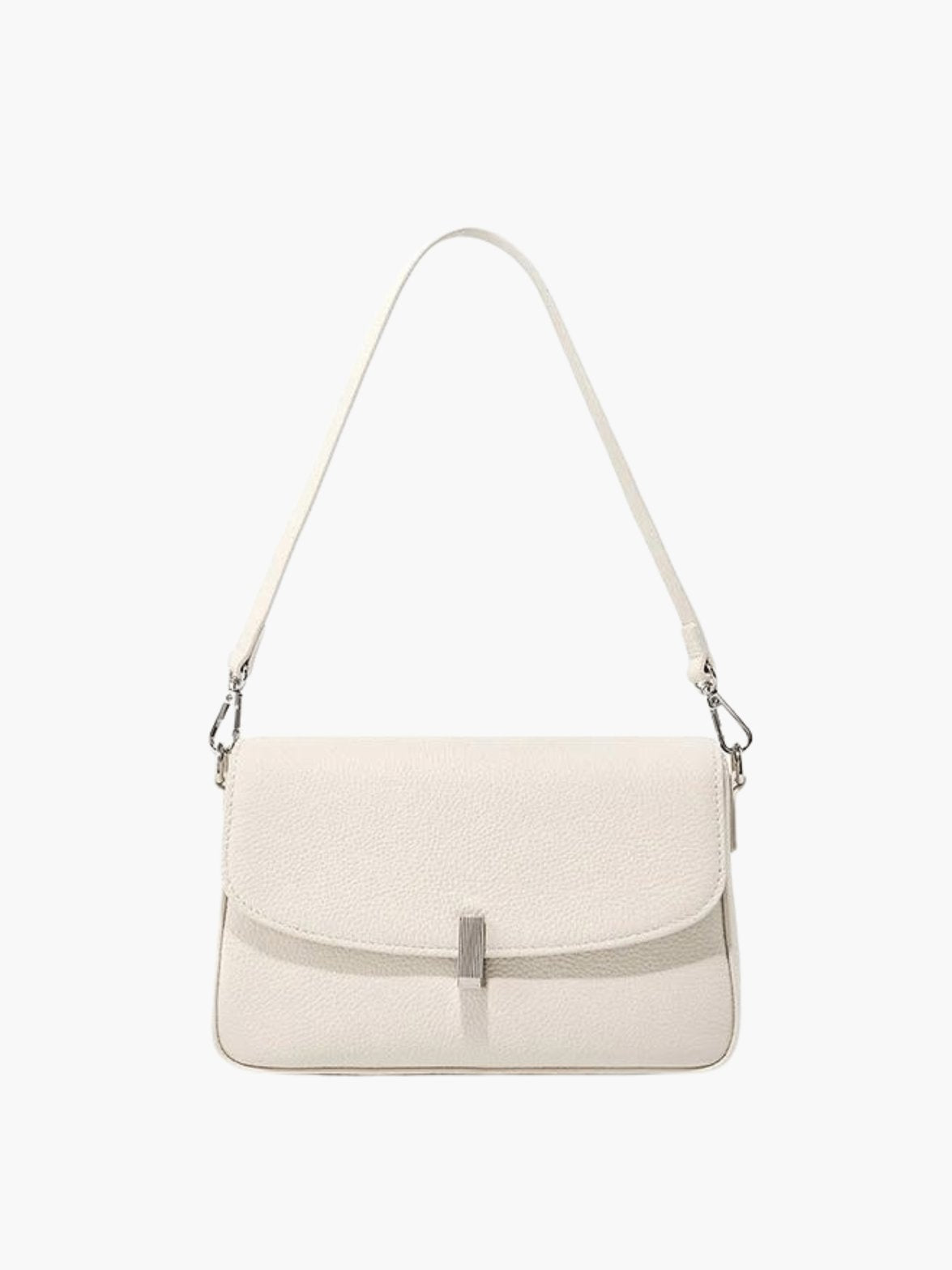 Détail de la fermeture du sac en cuir étoile