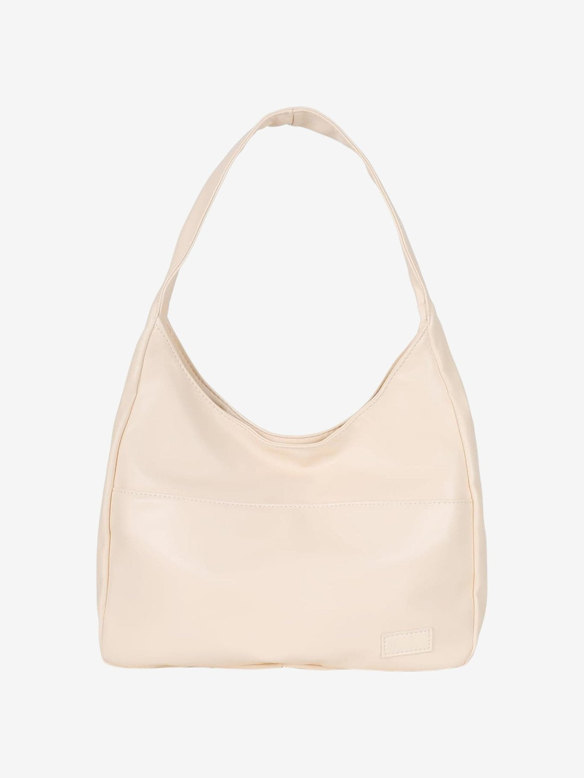 Détail de la anse du sac rosée