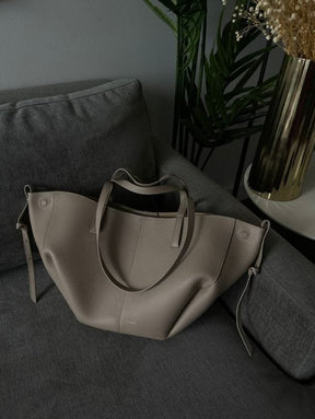 Sac cabas taupe élégant liberté