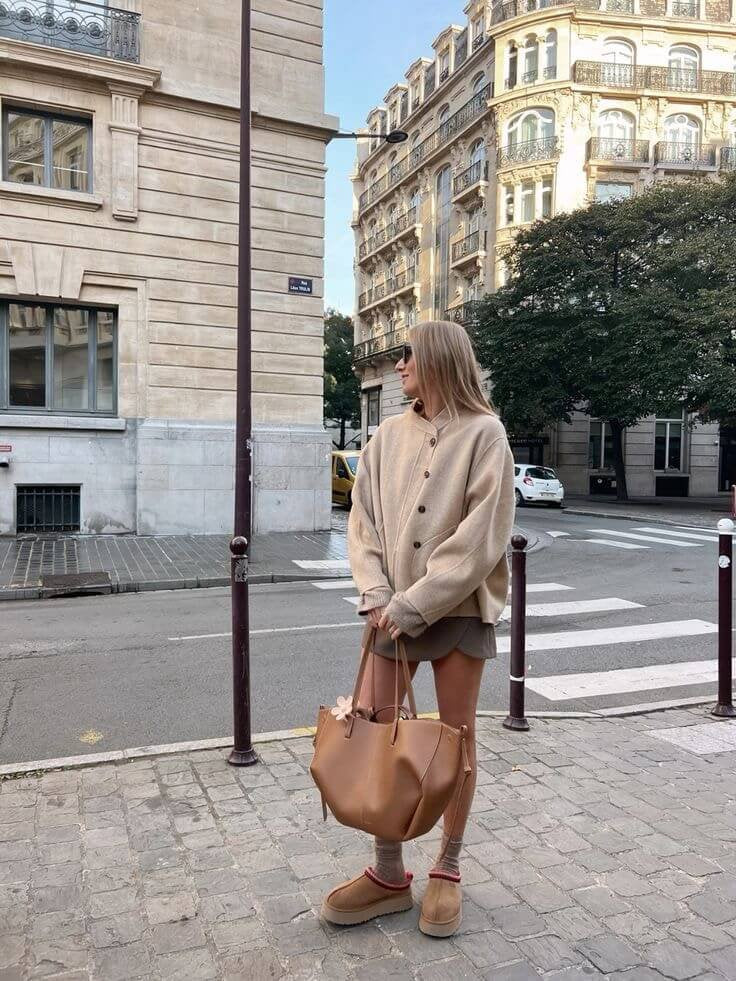 Sac cabas vue intérieure magie