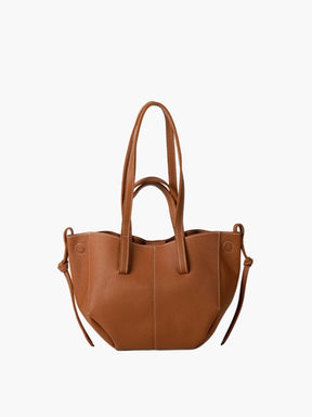 Détail poignée sac cabas bonheur