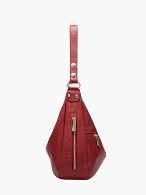 Sac croissant en cuir vue intérieure étoile