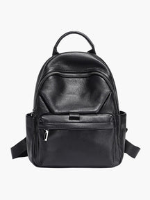 Vue complète sac à dos premium perle