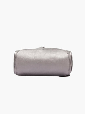 Sac à dos en cuir gris détail poche étoile