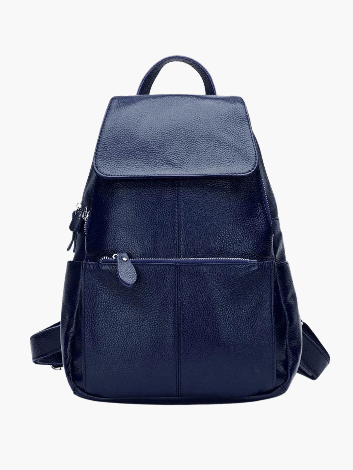 Vue complète sac cuir beige aube