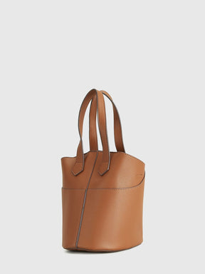 Sac à dos vintage vue intérieure spacieux